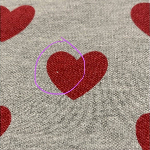 Burberry Heart Print Short Sleeve Polo - Women’s Size XXL - Picture 14 of 14